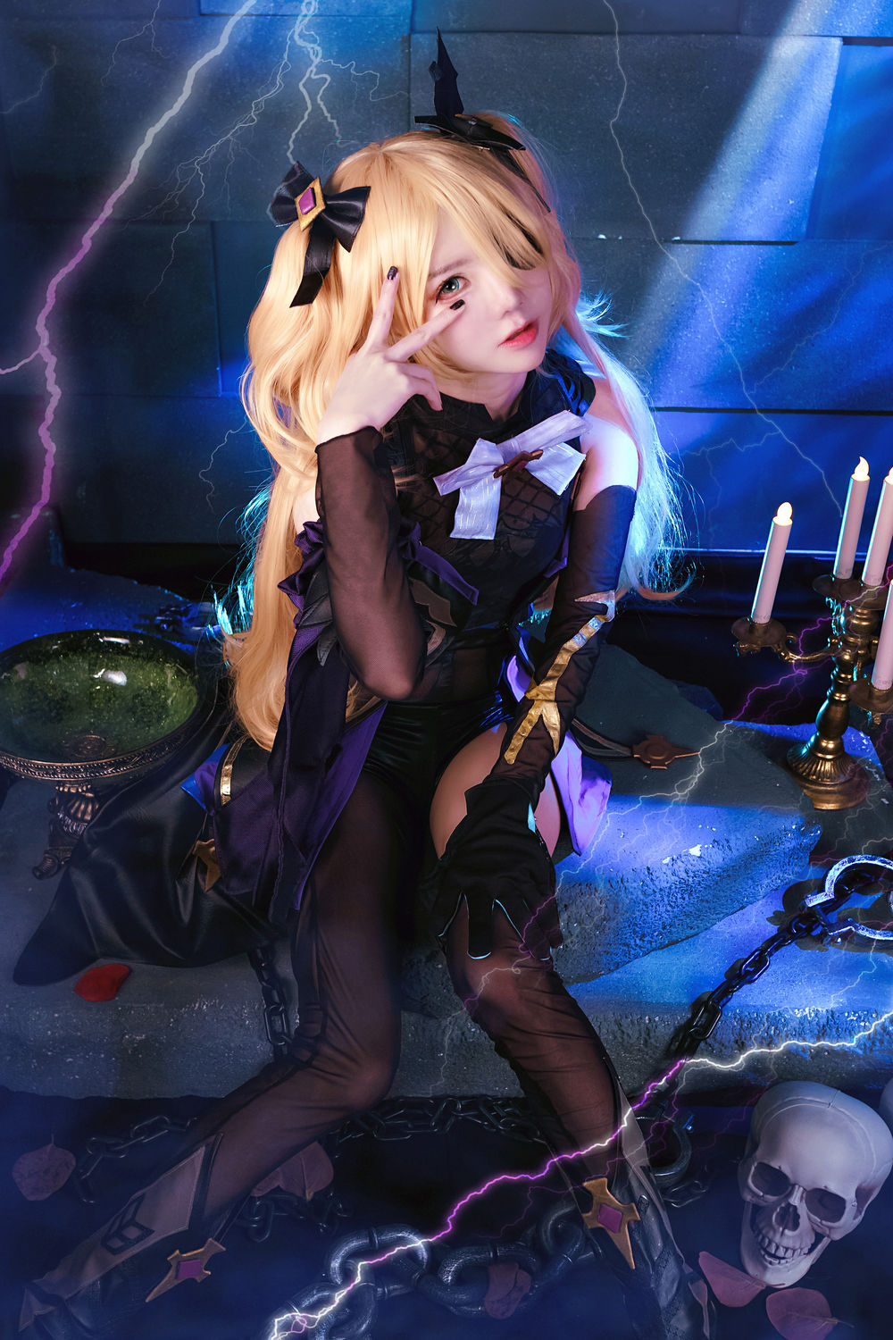 无颜小天使100:颠覆想象的“病娇系”Coser,性感与艺术的边界挑战者 1 无颜小天使100:颠覆想象的“病娇系”Coser,性感与艺术的边界挑战者